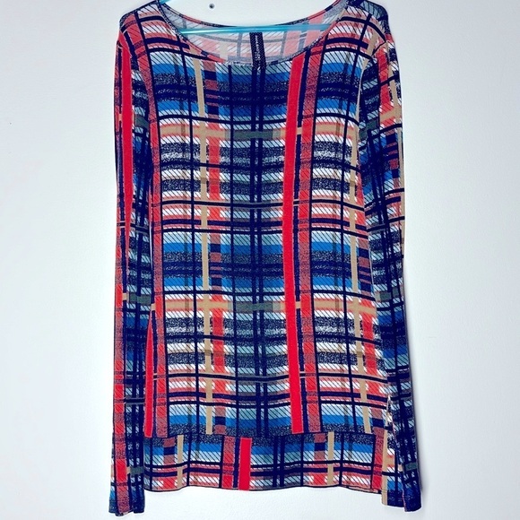 PIANURASTUDIO ROMA vintage punk goth long sleeve mini dress/top size euro 48 - M - Picture 1 of 9